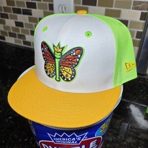 New Era 2019 Eugene Emeralds - Los Monarcas de Eugene Size 7 3/8 ++RARE++